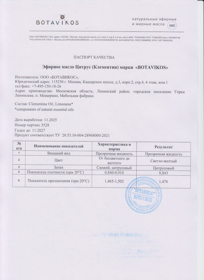 Паспорт №112025